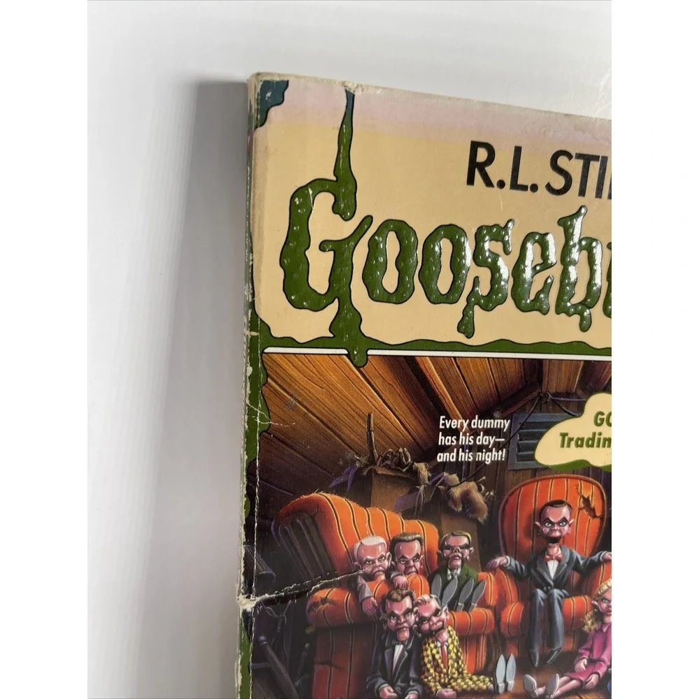 Goosebumps #40 Night‎ Of The Living Dummy 3 1st Edition